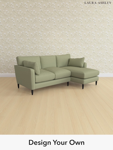 Edwin Herringbone/Hedgerow Green Radcliffe By Laura Ashley (H64619) | £2,475