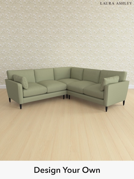 Edwin Herringbone/Hedgerow Green Radcliffe By Laura Ashley (H64619) | £3,200