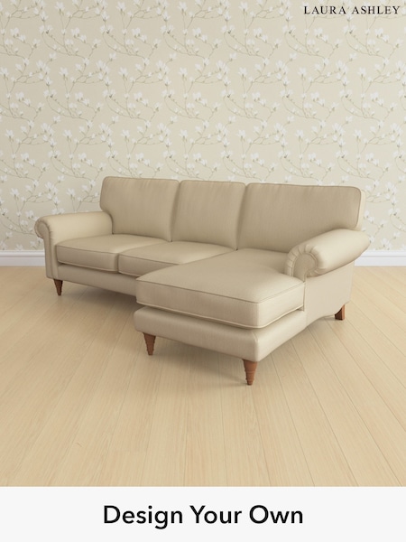 Edwin Herringbone/Natural Kingston By Laura Ashley (H64622) | £2,125