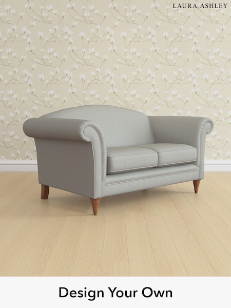 Edwin Herringbone/Pale Steel Grey Gloucester By Laura Ashley (H64625) | £1,225