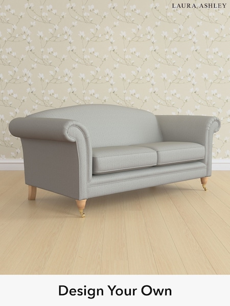 Edwin Herringbone/Pale Steel Grey Gloucester By Laura Ashley (H64625) | £1,325