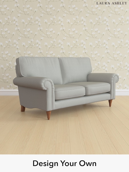 Edwin Herringbone/Pale Steel Grey Kingston By Laura Ashley (H64628) | £1,225