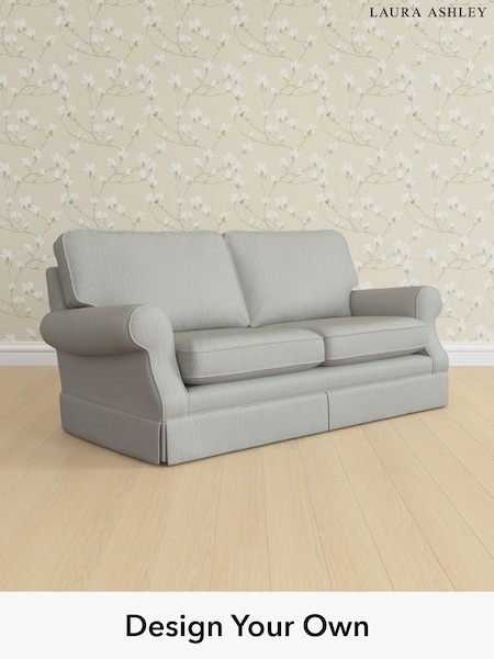 Edwin Herringbone/Pale Steel Grey Padstow By Laura Ashley (H64629) | £1,325