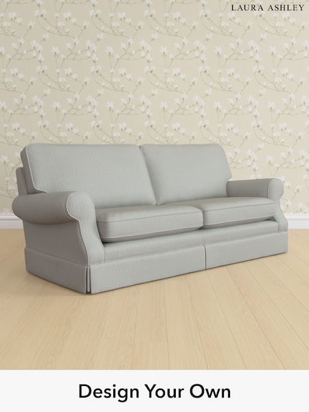 Edwin Herringbone/Pale Steel Grey Padstow By Laura Ashley (H64629) | £1,425