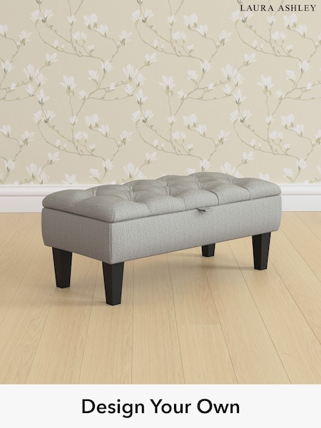 Edwin Herringbone/Pale Steel Grey Penarth By Laura Ashley (H64630) | £425