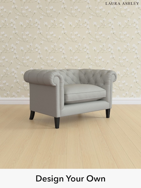 Edwin Herringbone/Pale Steel Grey Penarth By Laura Ashley (H64630) | £1,300