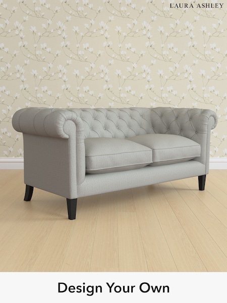 Edwin Herringbone/Pale Steel Grey Penarth By Laura Ashley (H64630) | £1,525