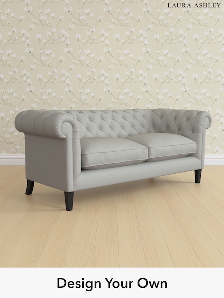 Edwin Herringbone/Pale Steel Grey Penarth By Laura Ashley (H64630) | £1,625