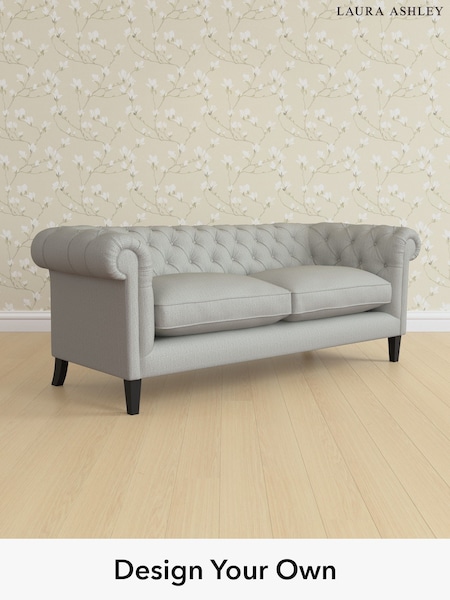 Edwin Herringbone/Pale Steel Grey Penarth By Laura Ashley (H64630) | £1,725
