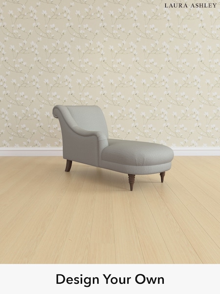 Edwin Herringbone/Pale Steel Grey Lynden Scatter Back By Laura Ashley (H64631) | £1,100