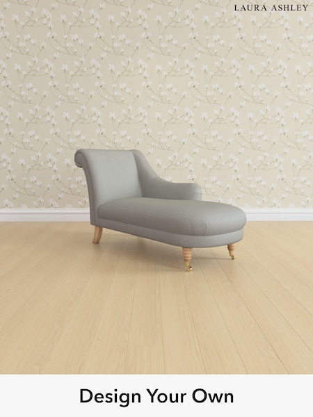 Edwin Herringbone/Pale Steel Grey Lynden Scatter Back By Laura Ashley (H64631) | £1,100