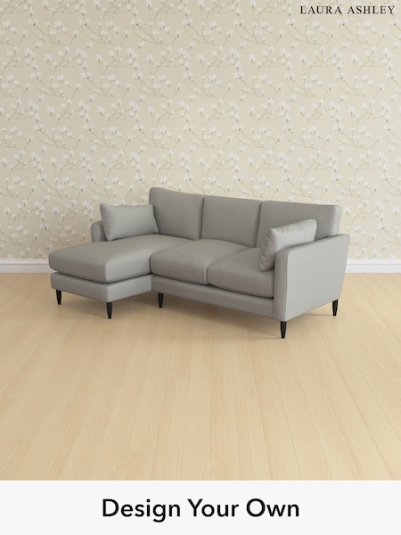Edwin Herringbone/Pale Steel Grey Radcliffe By Laura Ashley (H64633) | £2,475