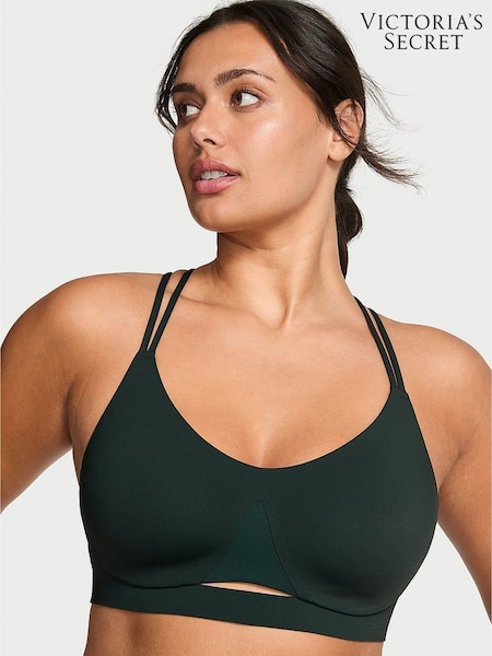 Victoria's Secret Cilantro Green Elevate™ Strappy Comfort Low Support Sports Bra (H64684) | £46
