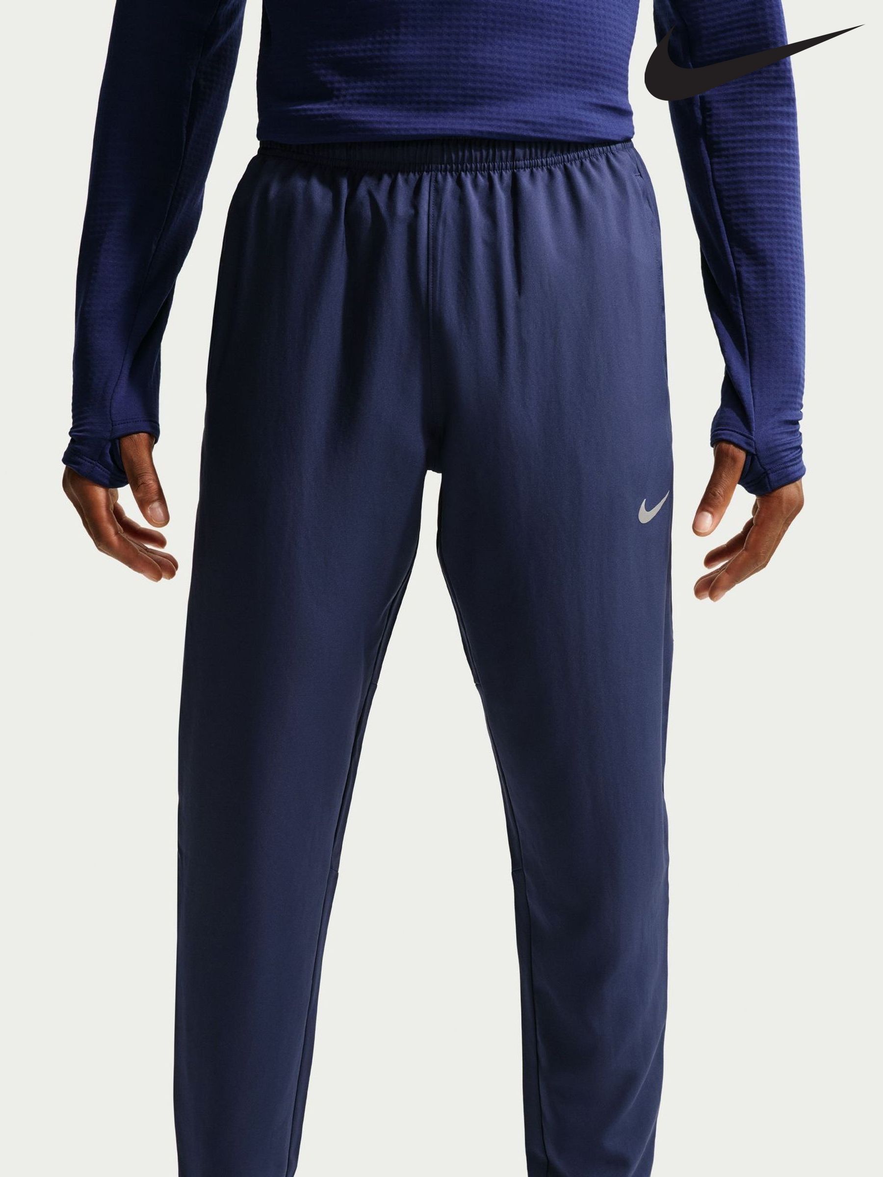 nike skinny joggers navy