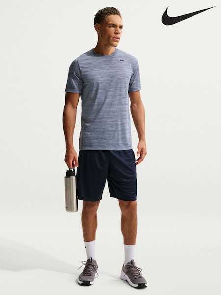 Nike Diffused Blue Dri-FIT Veneer Training T-Shirt (H64727) | £0