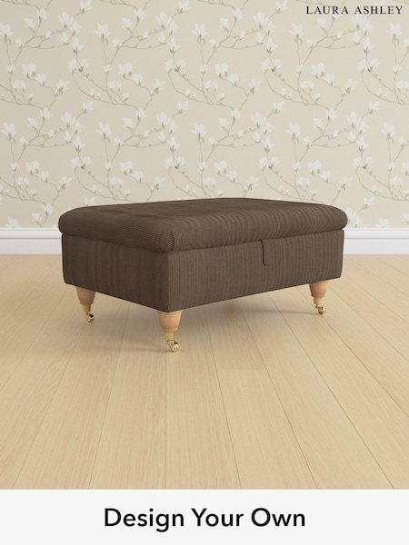 Sinclair Cord/Chocolate Brown Beverley By Laura Ashley (H64803) | £575