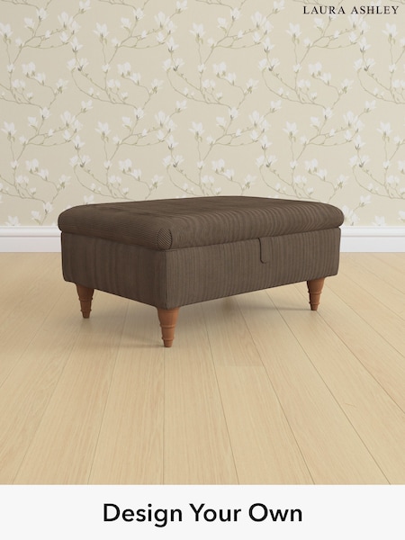 Sinclair Cord/Chocolate Brown Beverley By Laura Ashley (H64803) | £575