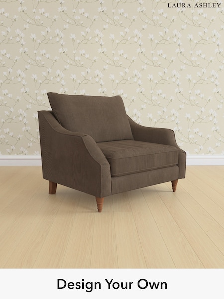 Sinclair Cord/Chocolate Brown Beverley By Laura Ashley (H64803) | £1,050