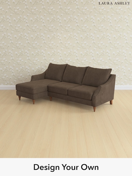 Sinclair Cord/Chocolate Brown Beverley By Laura Ashley (H64803) | £2,275