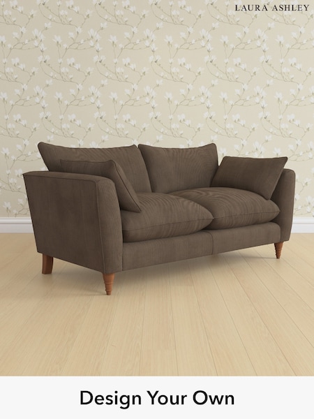 Sinclair Cord/Chocolate Brown Casterton By Laura Ashley (H64808) | £1,400