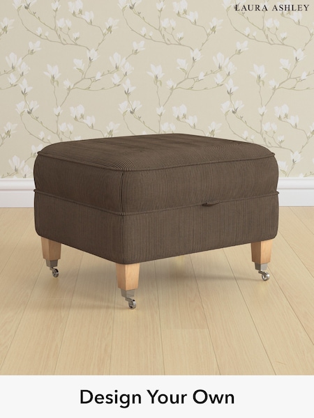 Sinclair Cord/Chocolate Brown Marford By Laura Ashley (H64811) | £550