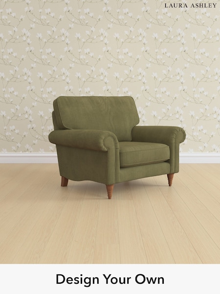 Sinclair Cord/Ivy Green Kingston By Laura Ashley (H64817) | £1,025