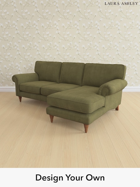 Sinclair Cord/Ivy Green Kingston By Laura Ashley (H64817) | £2,225