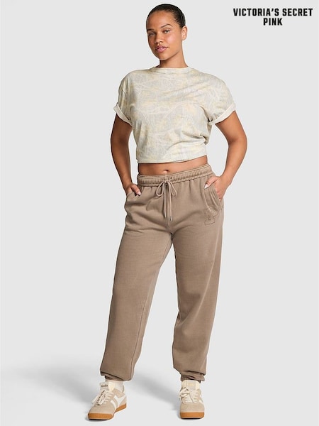 Victoria's Secret PINK Iced Coffee Brown Fleece Joggers (H64834) | £56