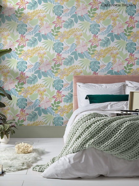 Graham & Brown Day Envy So Exotic 10M Wallpaper (H64870) | £44