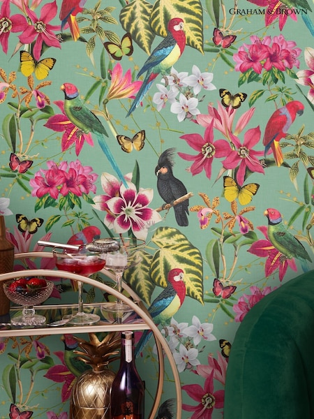 Graham & Brown Multi Paradiso Multi 10M Wallpaper (H64880) | £46