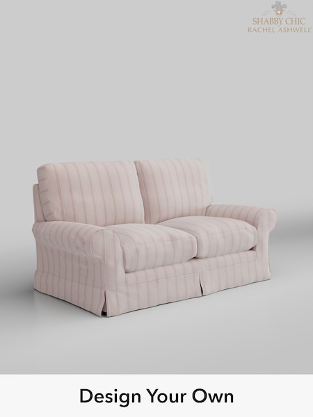 Isabella Stripe/Pink Starling Loose Cover By Shabby Chic (H64886) | £1,499