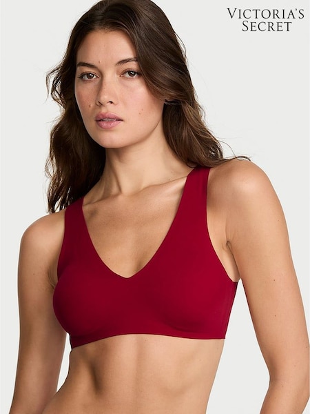 Victoria's Secret Red Lacquer Non Wired Lightly Lined Slumber Bra (H65057) | £35