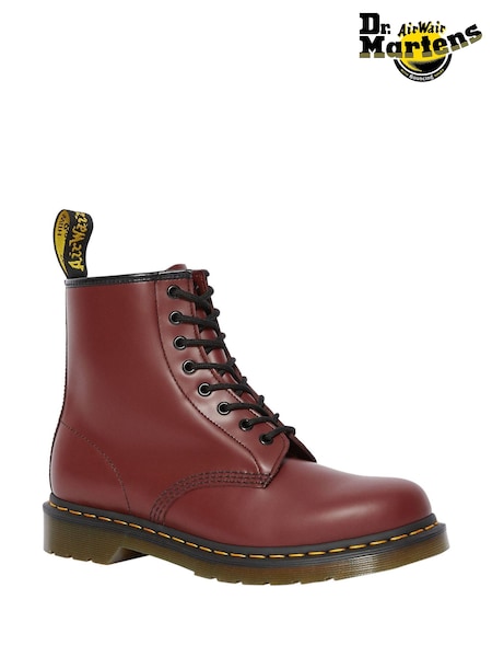 Dr. Martens Red 1460 Smooth Shoes (H65375) | £170