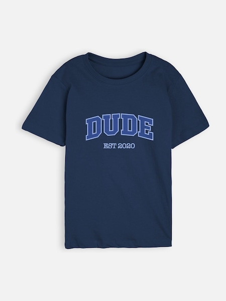 Personalised Boys Dude T-Shirt by Stitch Style (H65392) | £18