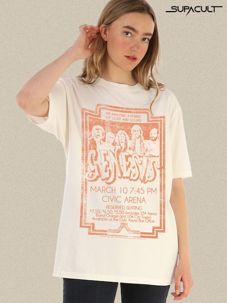 Supacult Natural Genesis Poster Music T-Shirt (H65412) | £44