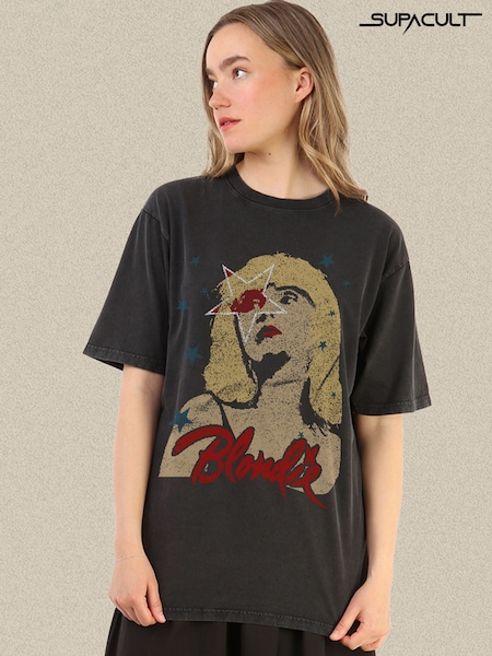 Supacult Black Blondie Star Music T-Shirt (H65413) | £44