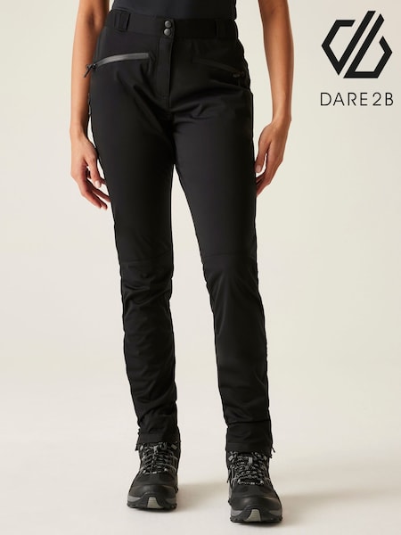 Dare 2b Assert Waterproof Black Trousers (H65446) | £84