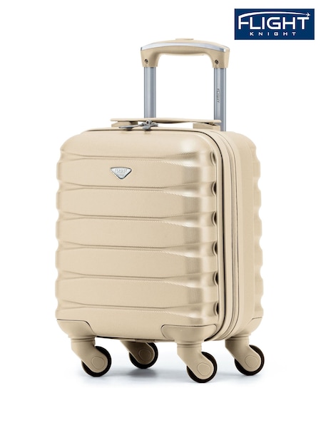 Flight Knight Lightweight 4 Wheel ABS Hard Case Cabin Carry On Hand Luggage Approved For Over 100 Airlines Suitcases (H65704) | £50