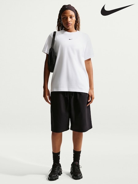 Nike White Sportswear Essential Oversized T-Shirt (H66037) | £33