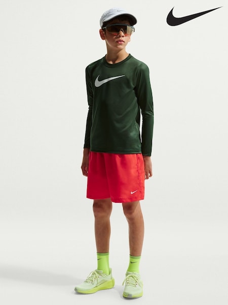 Nike Crimson Red Dri-FIT Multi Training Shorts (H66173) | £17