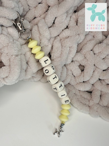 Ruff Cubs Kidswear Personalised Bag Charm (H66221) | £18