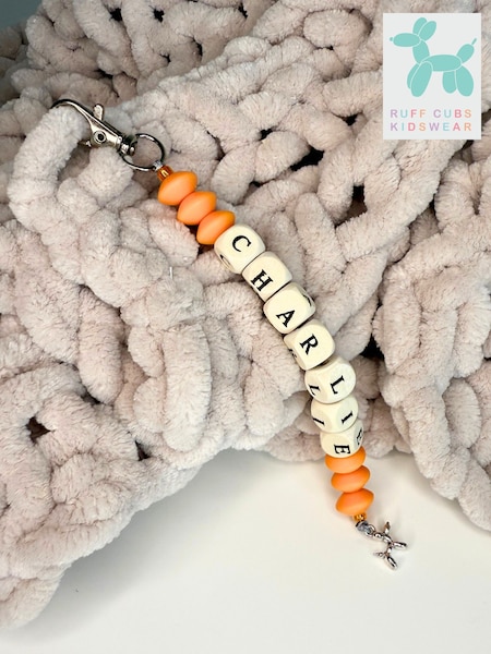 Ruff Cubs Kidswear Personalised Bag Charm (H66228) | £18
