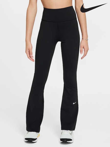Nike Black One Dri-FIT Flared Leggings (H66247) | £30