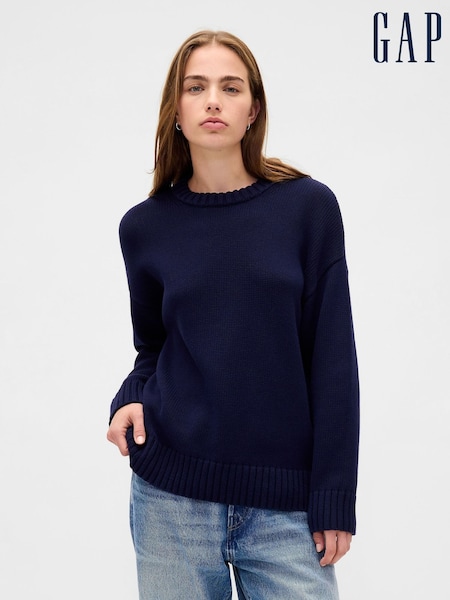 Gap Navy Blue Oversized Sweatshirt (H66426) | £45