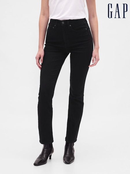 Gap Black High Waisted Vintage Slim Jeans (H66433) | £60