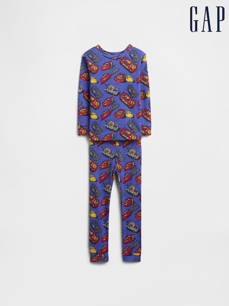 Gap Blue Disney Cars Cotton Pyjamas Set (6mths-5yrs) (6mths-5yrs) (H66445) | £18