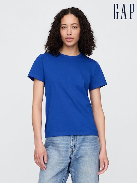 Gap Blue Favourite Crew Neck Short Sleeve T-Shirt (H66470) | £12