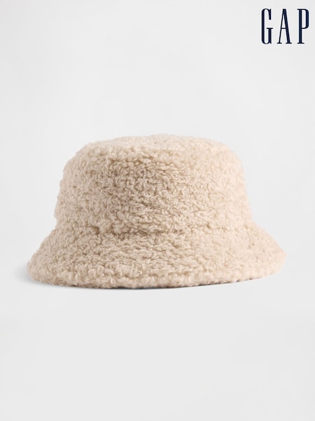 Gap Cream Sherpa Bucket Hat (H66496) | £15