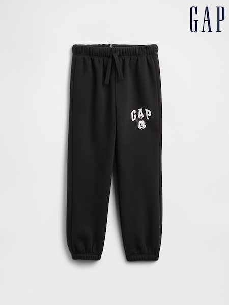 Gap Navy Blue Disney Mickey Mouse Relaxed Logo Pull On Joggers (6mths-5yrs) (6mths-5yrs) (H66571) | £15
