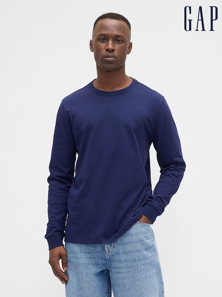 Gap Blue Everyday Long Sleeve T-Shirt (H66736) | £16